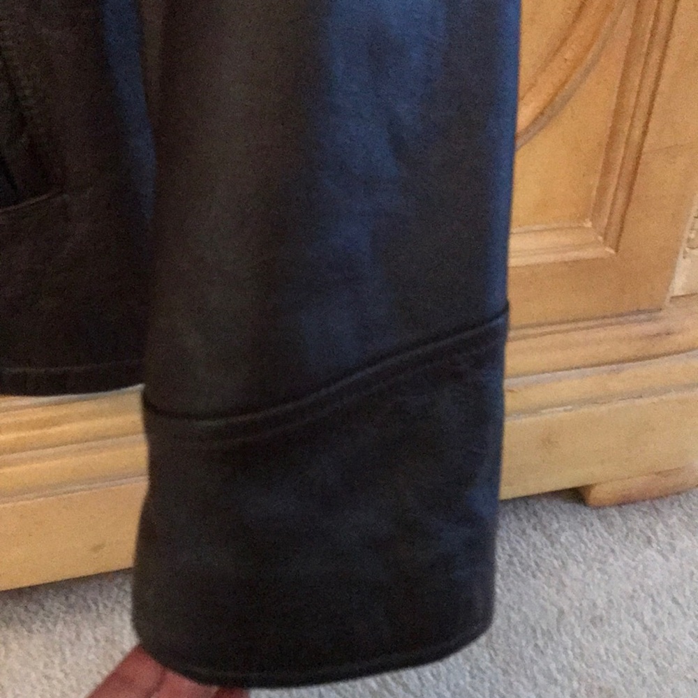 Authentic Leather Jacket / Quilted Lining Ladies … - image 7
